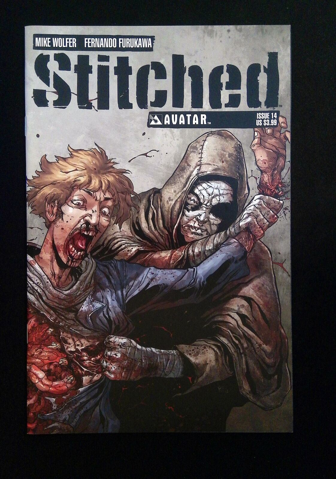 STITCHED #14B AVATAR COMICS 2013 NM+ FURUKAWA, WOLFER VARIANT