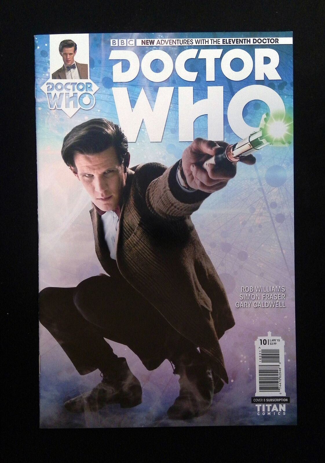 DOCTOR WHO THE ELEVENTH DOCTOR #10B TITAN COMICS 2015 NM- VARIANT COVER
