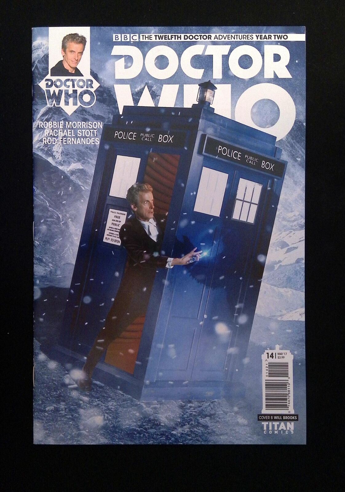 DOCTOR WHO THE TWELFTH DOCTOR YEAR TWO #14B TITAN COMICS 2017 NM VARIANT COVER