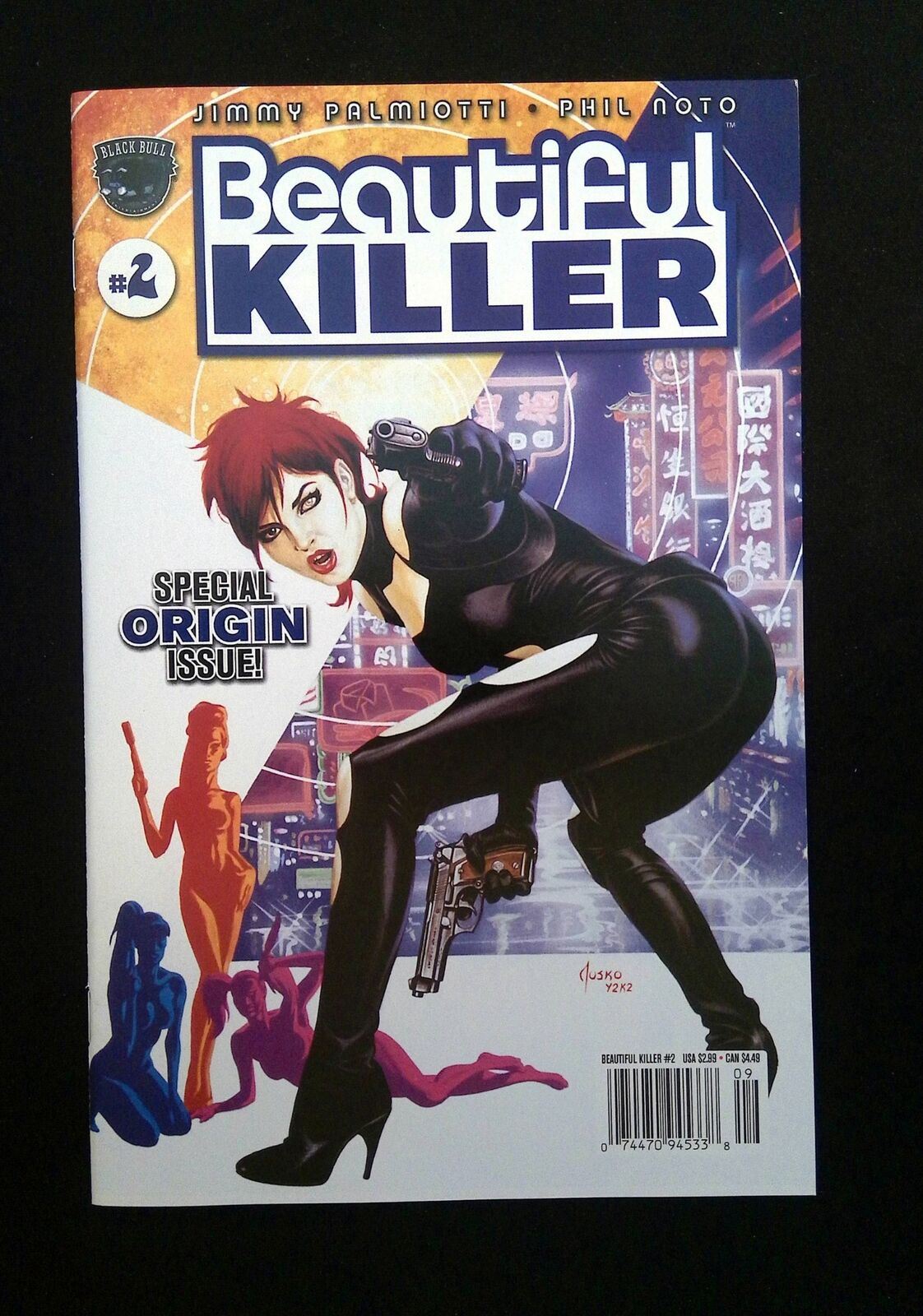 BEAUTIFUL KILLER #2 BLACK BULL COMICS 2002 NM NEWSSTAND