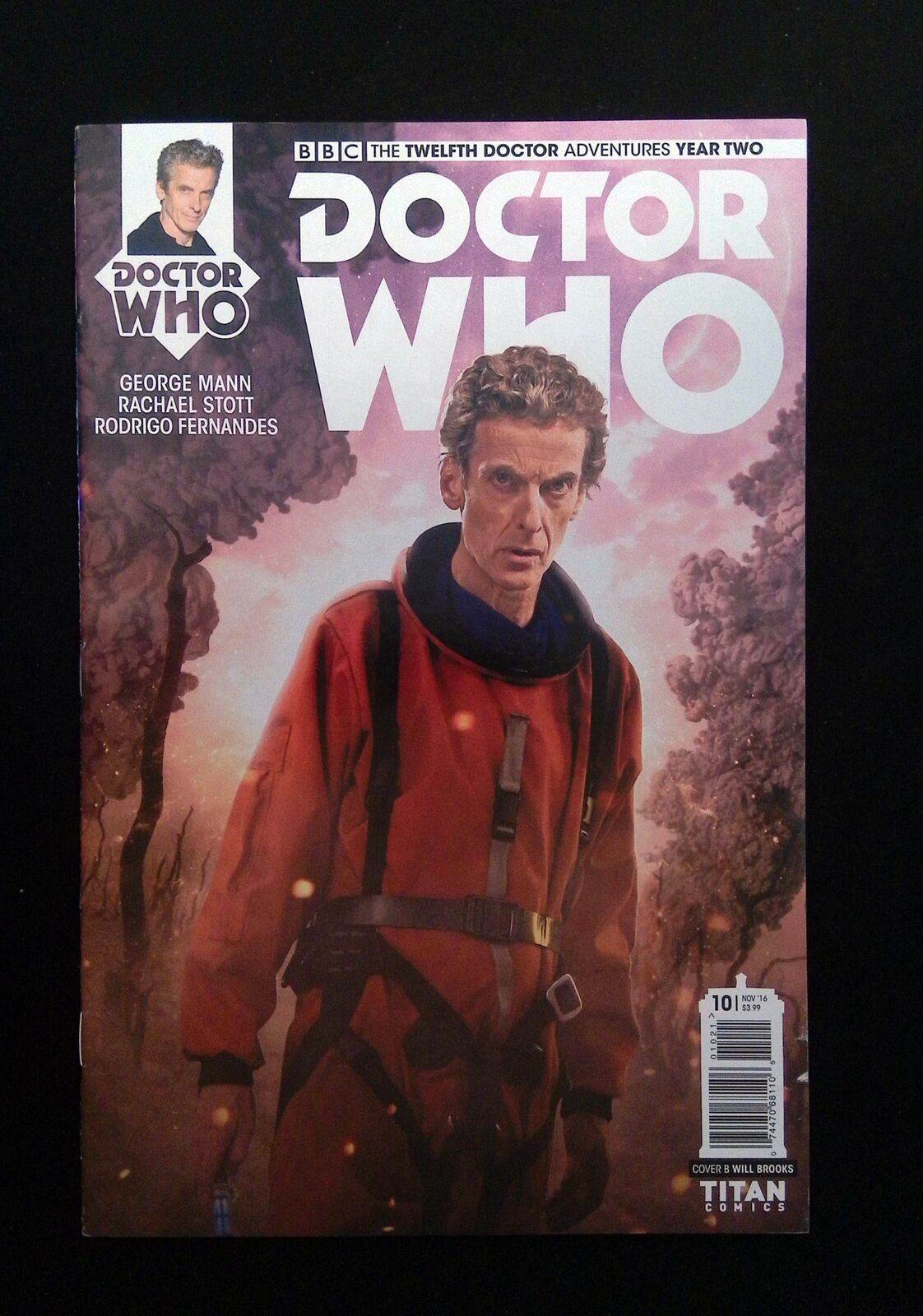 DOCTOR WHO THE TWELFTH DOCTOR YEAR TWO #10B TITAN 2016 NM- VARIANT COVER