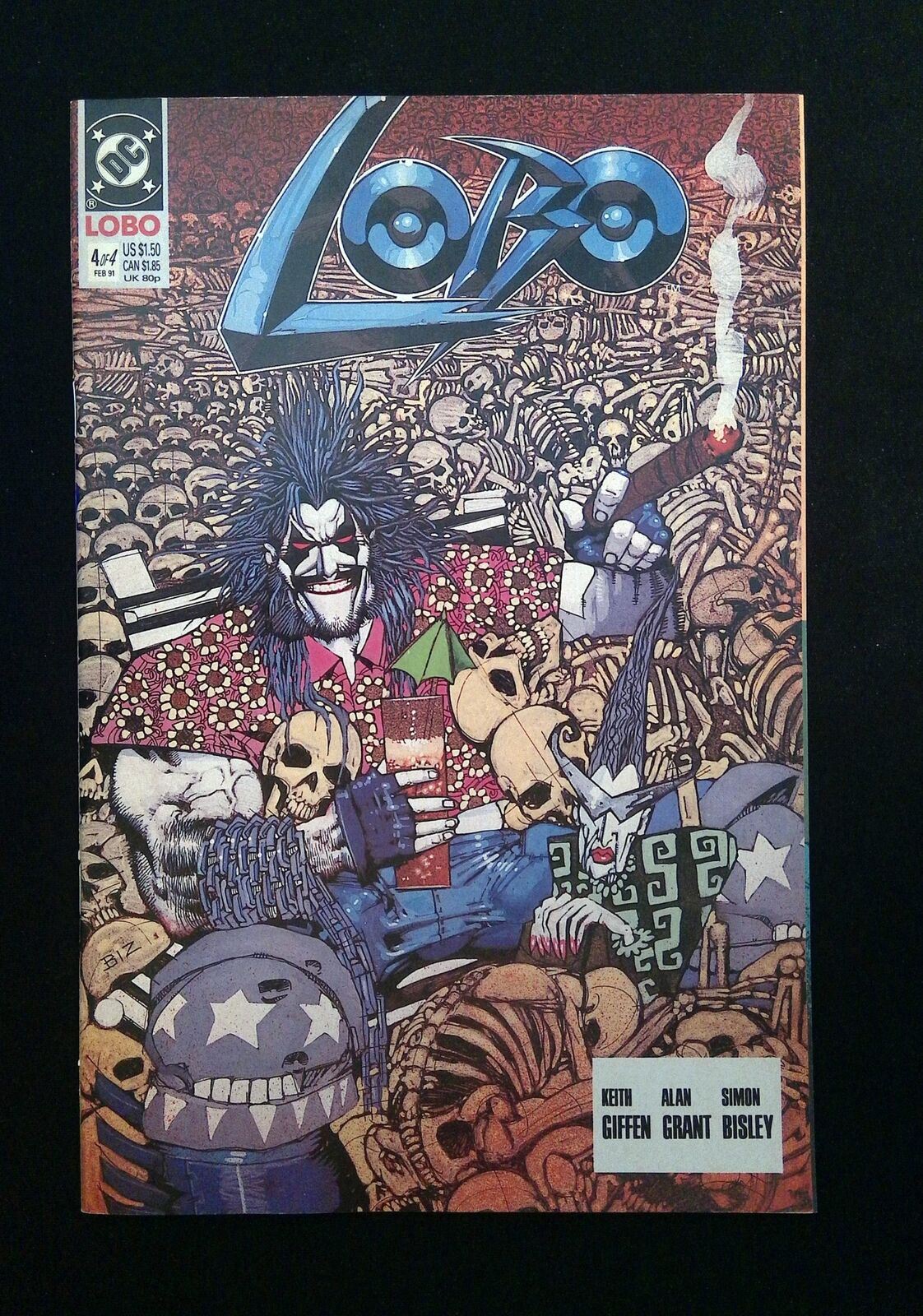 LOBO #4 DC COMICS 1991 NM-