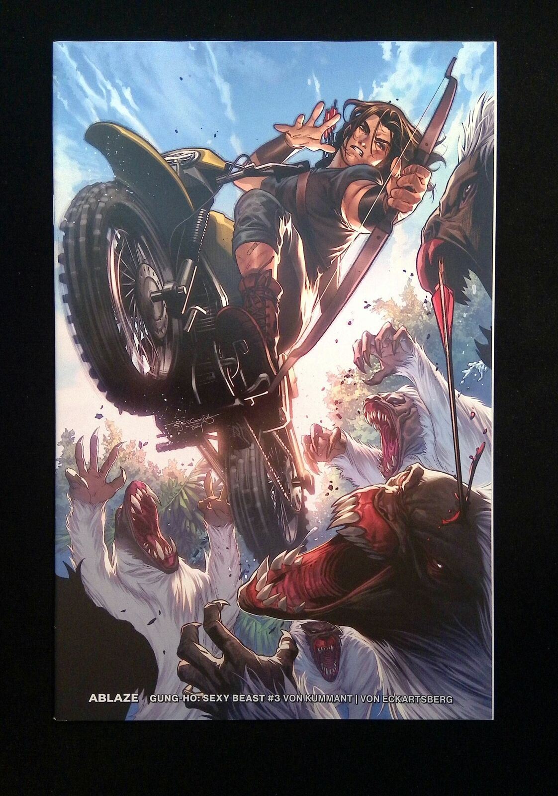 GUNG-HO SEXY BEAST #3 ABLAZE COMICS 2021 NM-