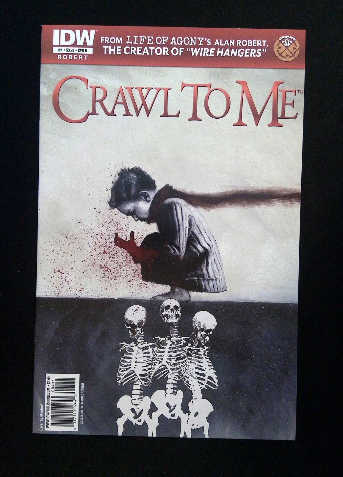 Crawl To Me #4B Idw Comics 2011 Nm- Variant Cover