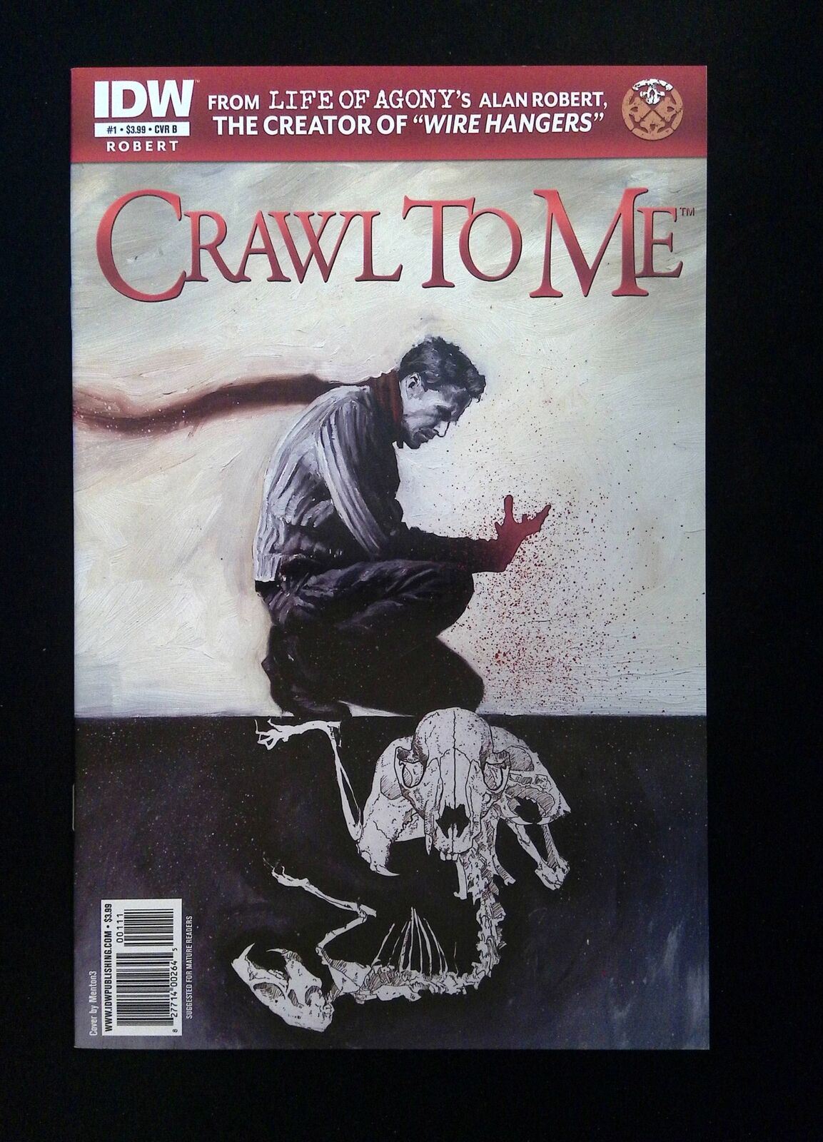 Crawl To Me #1B Idw Comics 2011 Nm- Variant Cover