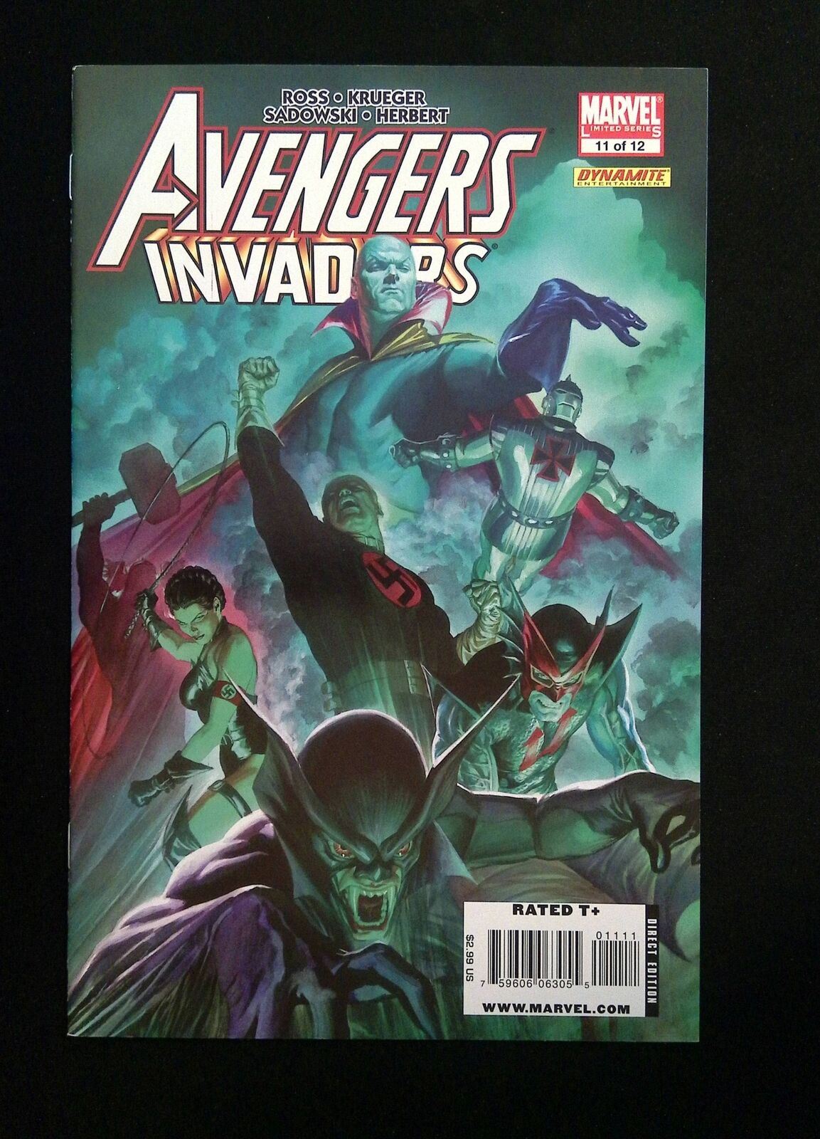 Avengers Invaders #11 Marvel/Dynamite Comics 2009 Nm-