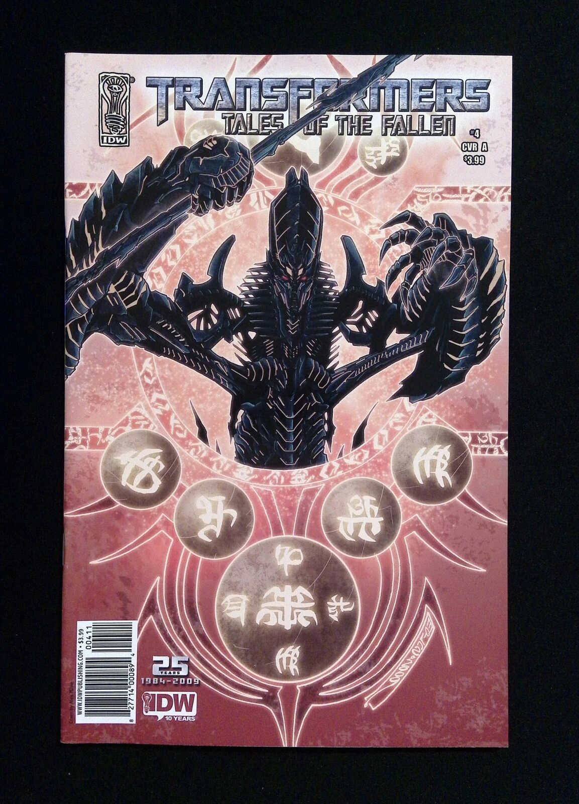 Transformers Tales Of The Fallen #4 Idw Comics 2009 Nm