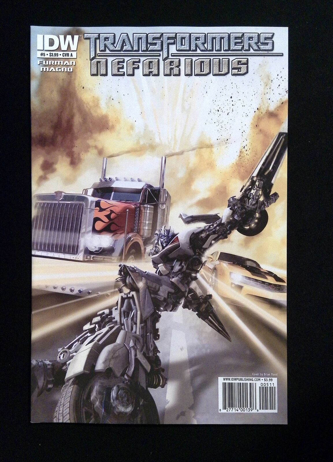 Transformers Nefarious #5 Idw Comics 2010 Vf/Nm