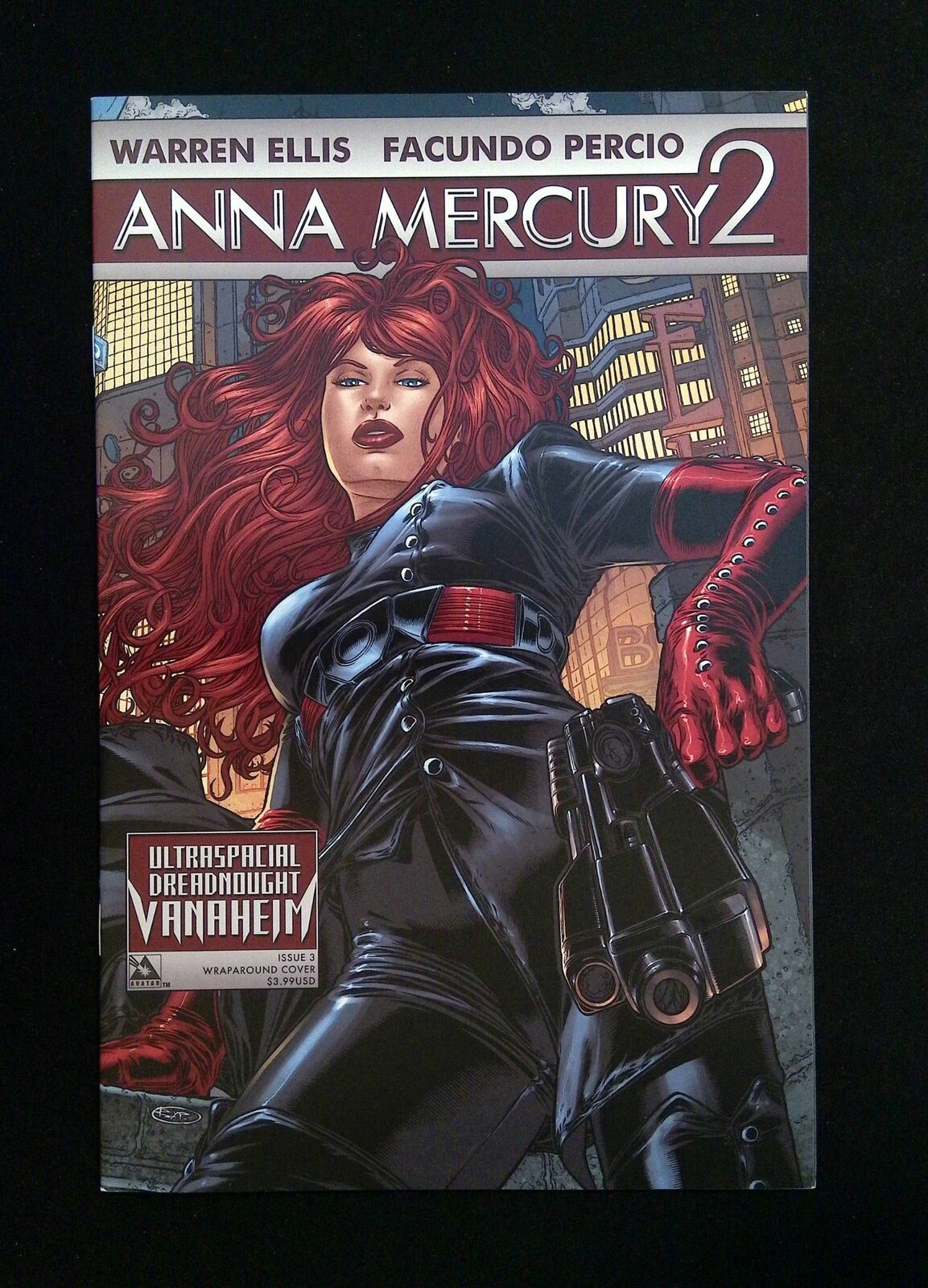 Anna Mercury 2 #3B Avatar Comics 2009 Vf/Nm Ryp Variant