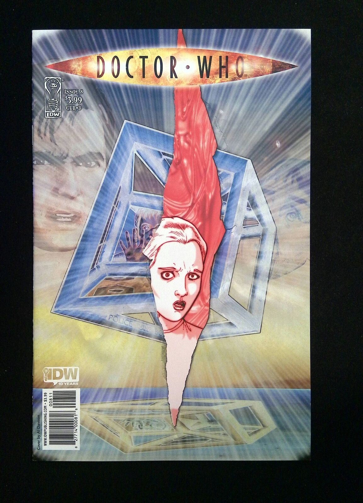 Doctor Who #8B Idw Comics 2010 Nm Davinson Variant