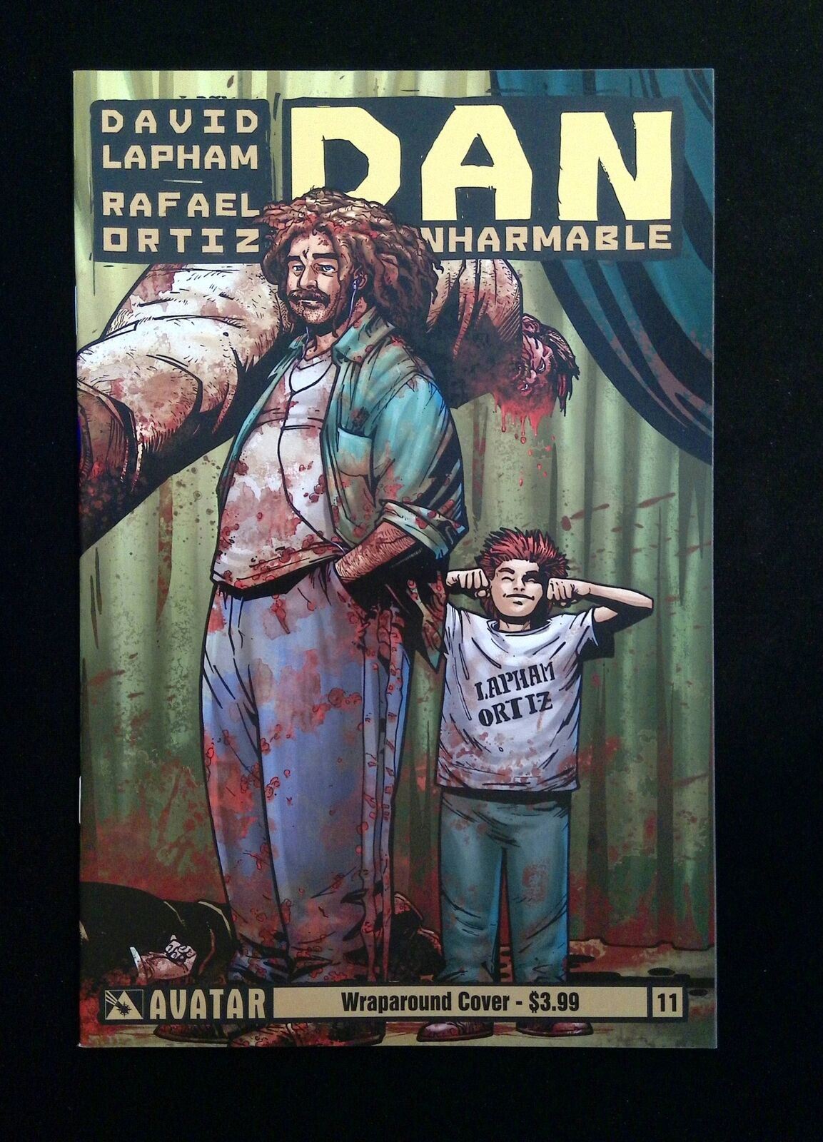 Dan The Unharmable #11B Avatar Comics 2013 Nm Ortiz Lapham Variant