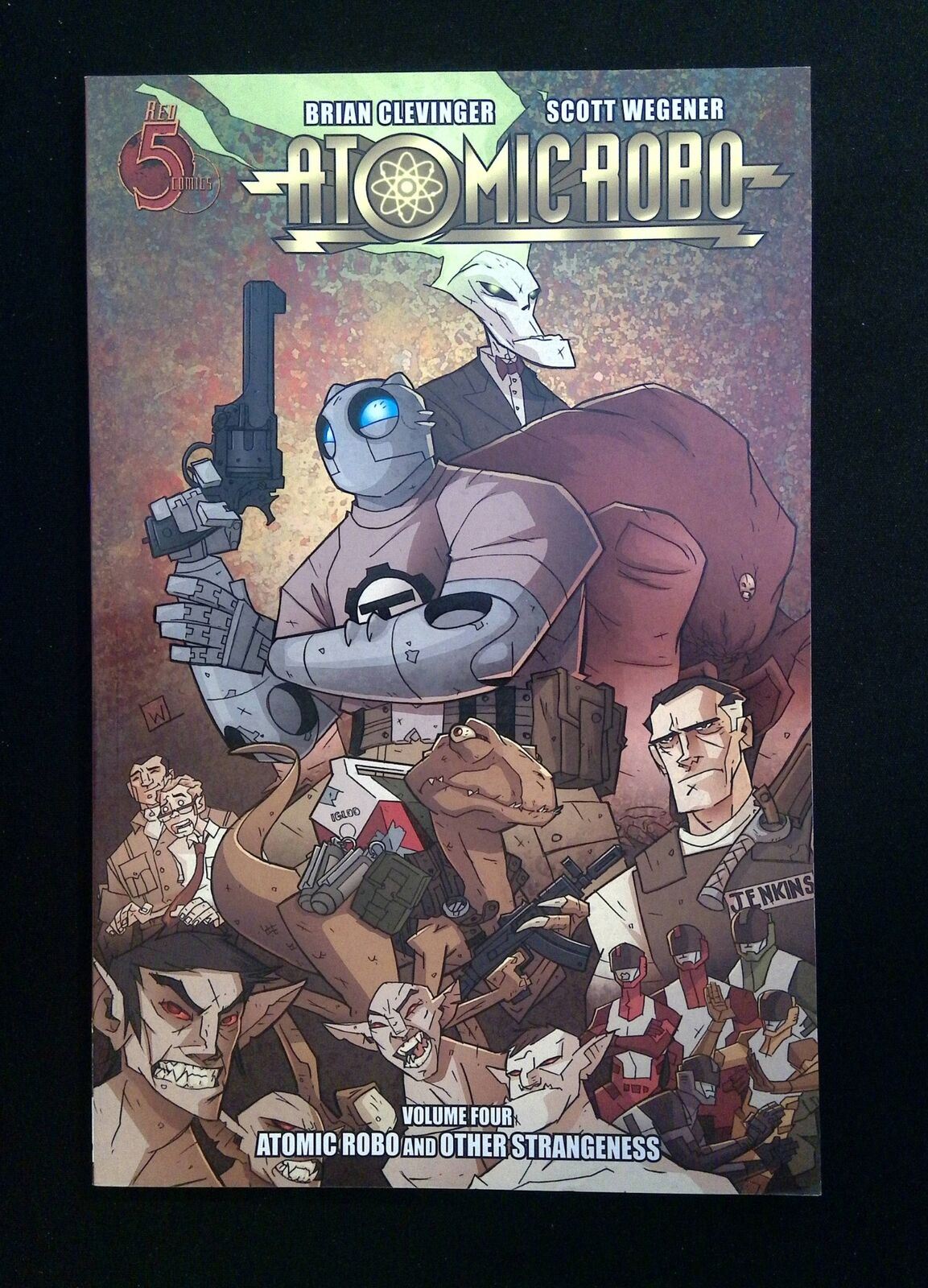 Atomic Robo Tpb #4-1St Red 5 Comics 2010 Nm+