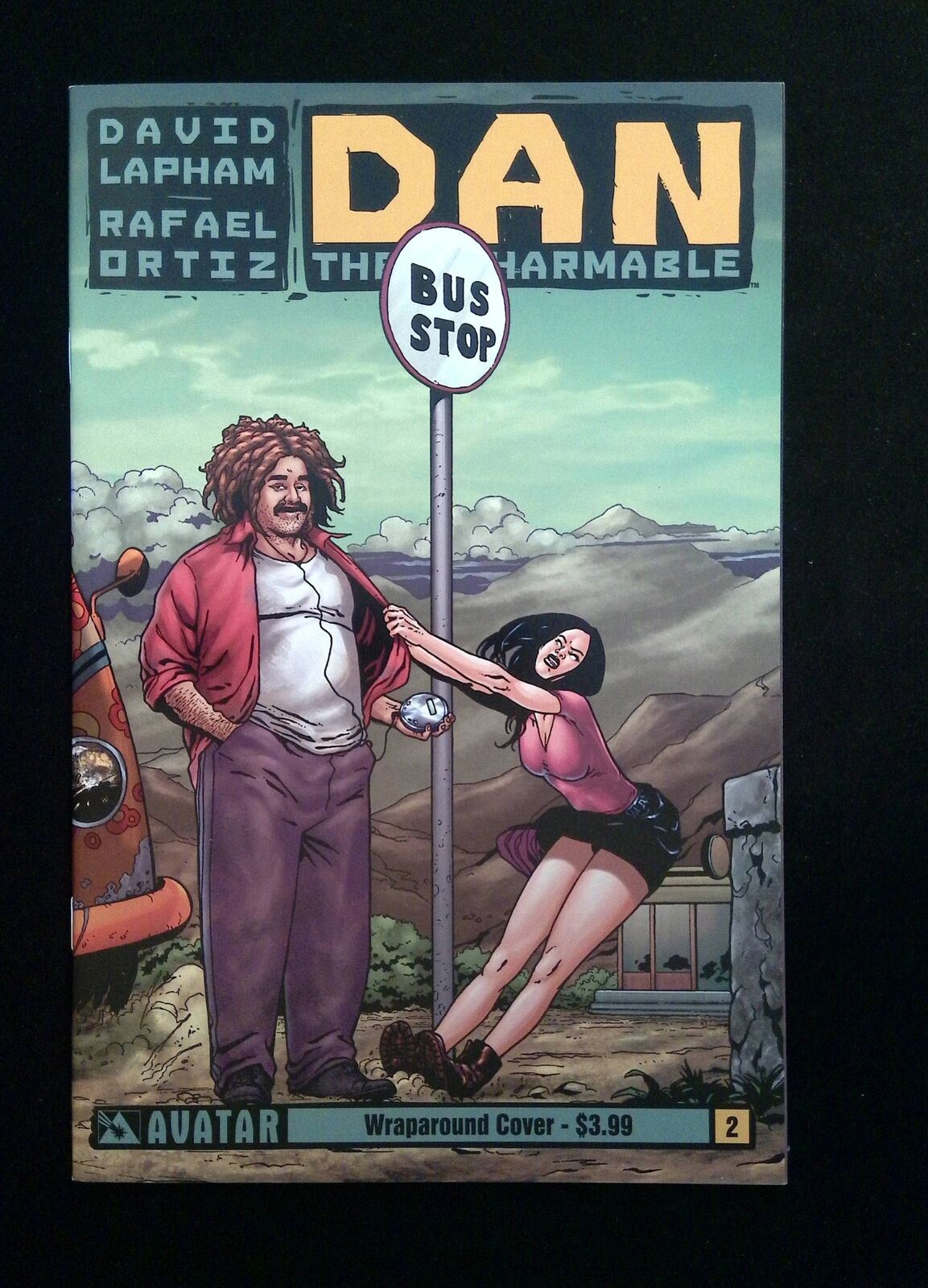 Dan The Unharmable #2B Avatar Comics 2012 Nm Ortiz Lapham Variant