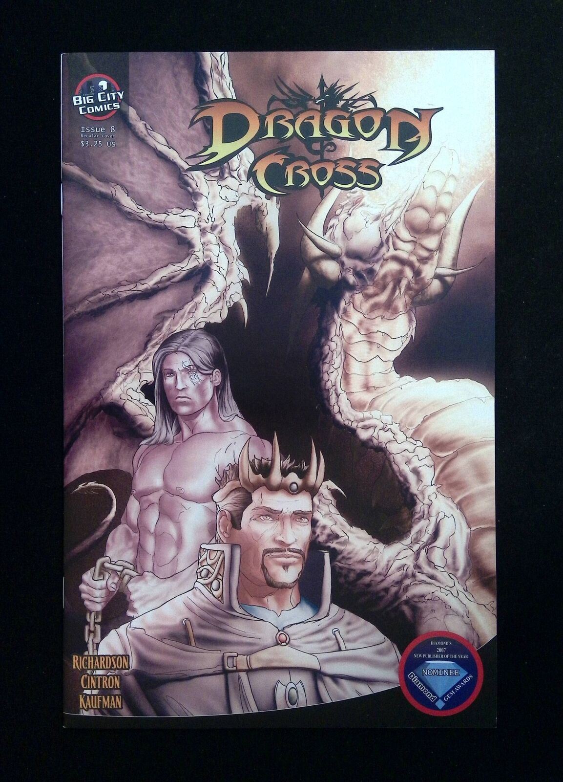 Dragon Cross #8 Big City Comics 2008 Vf/Nm