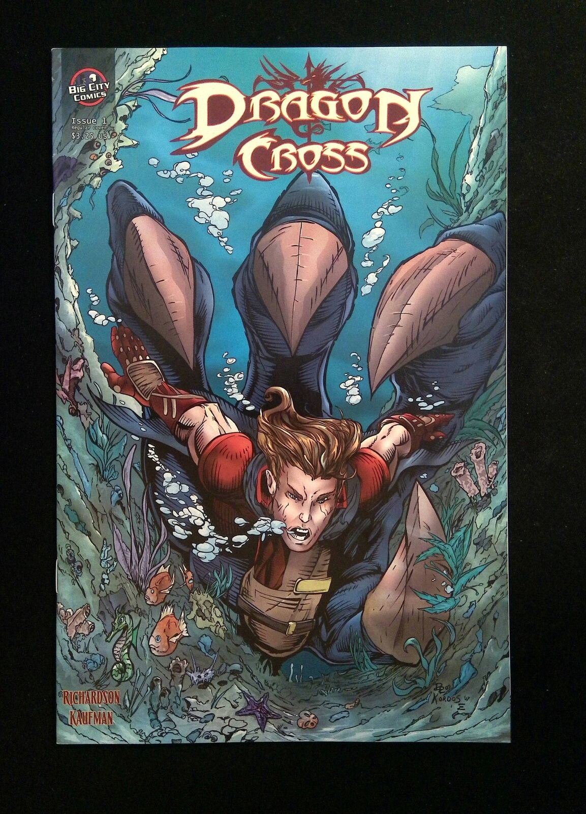 Dragon Cross #1 Big City Comics 2007 Vf/Nm