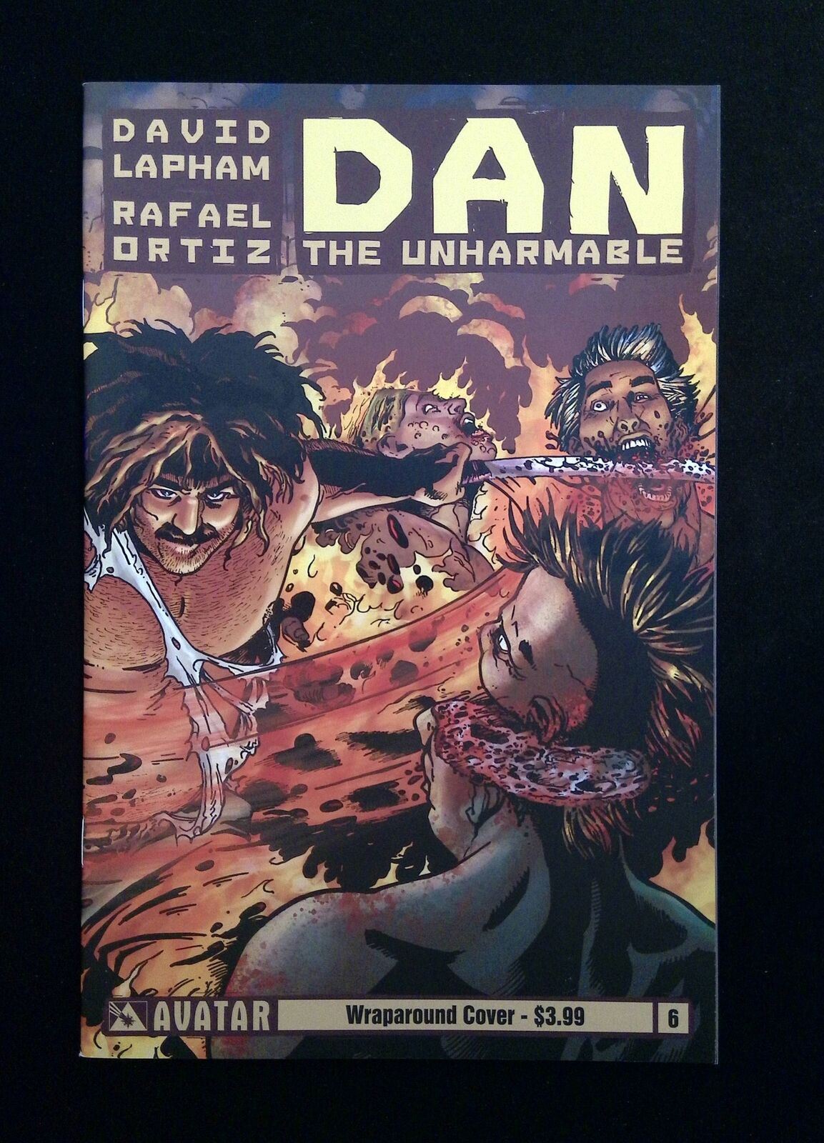 Dan The Unharmable #6B Avatar Comics 2012 Nm- Variant Cover
