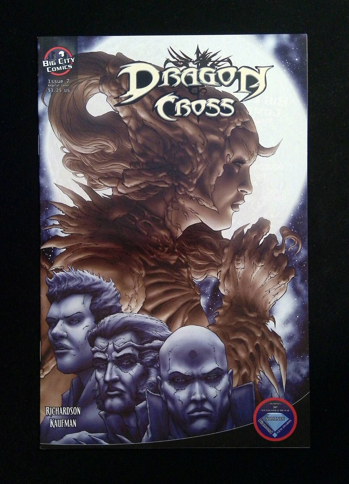 Dragon Cross #7 Big City Comics 2008 Vf/Nm
