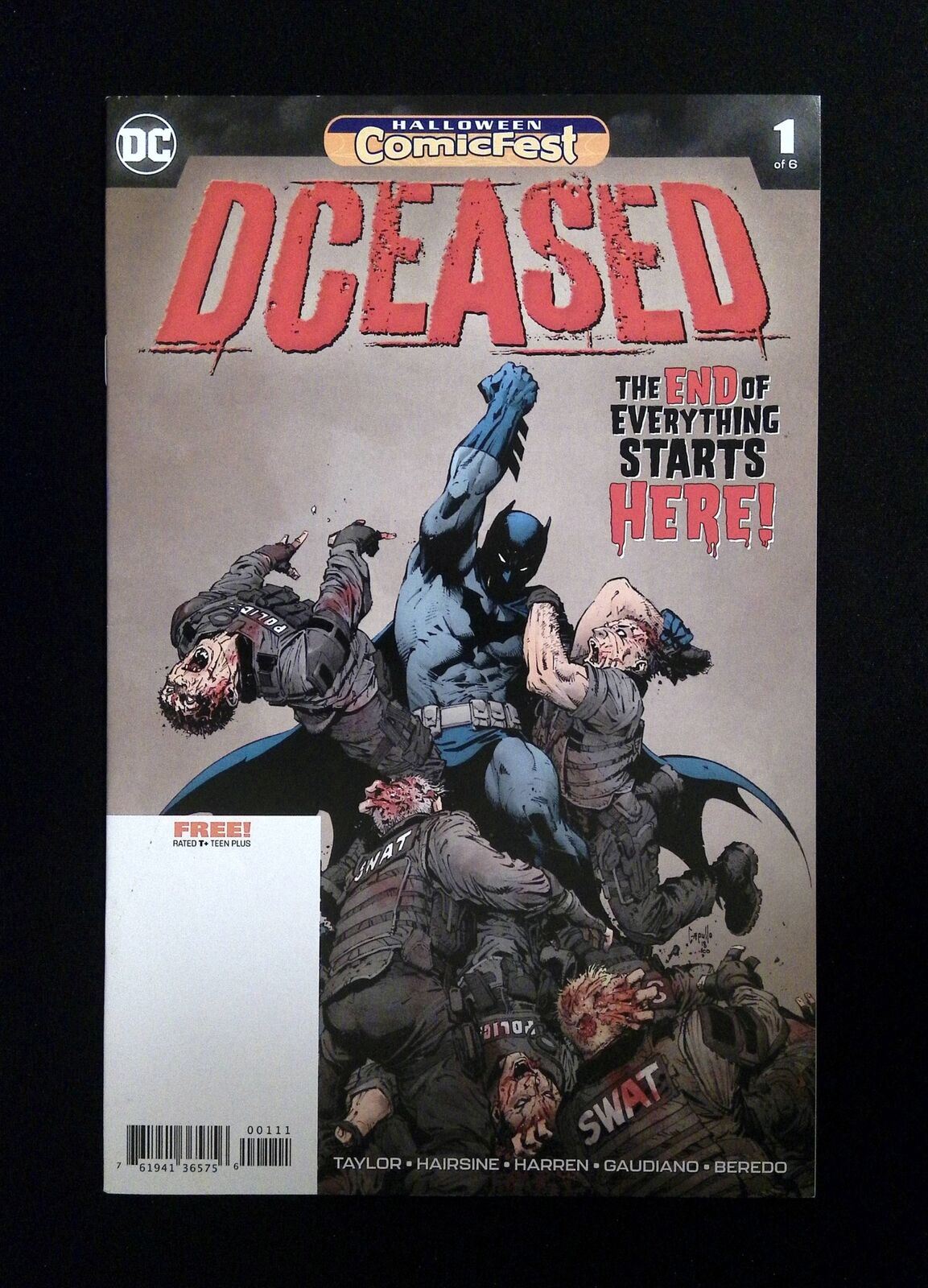 Dceased Halloween Comicfest #1 Dc Comics 2019 Vf/Nm