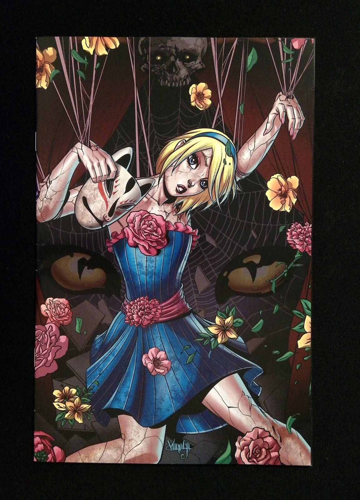 Maria Llovet Porcelain #1G Ablaze Comics 2021 Vf/Nm Virgin Variant