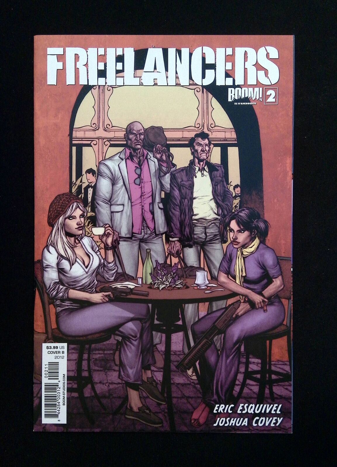 Freelancers #2B Boom Studios Comics 2012 Nm Roberson Esquivel Covey Variant