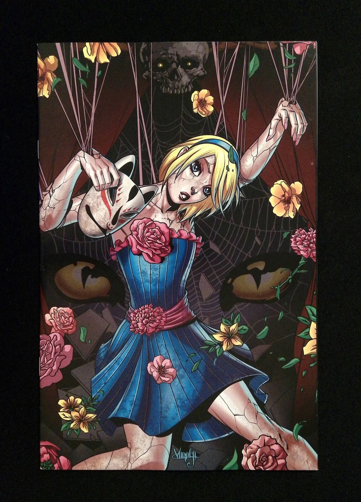 Maria Llovet Porcelain #1G Ablaze Comics 2021 Nm- Virgin Variant