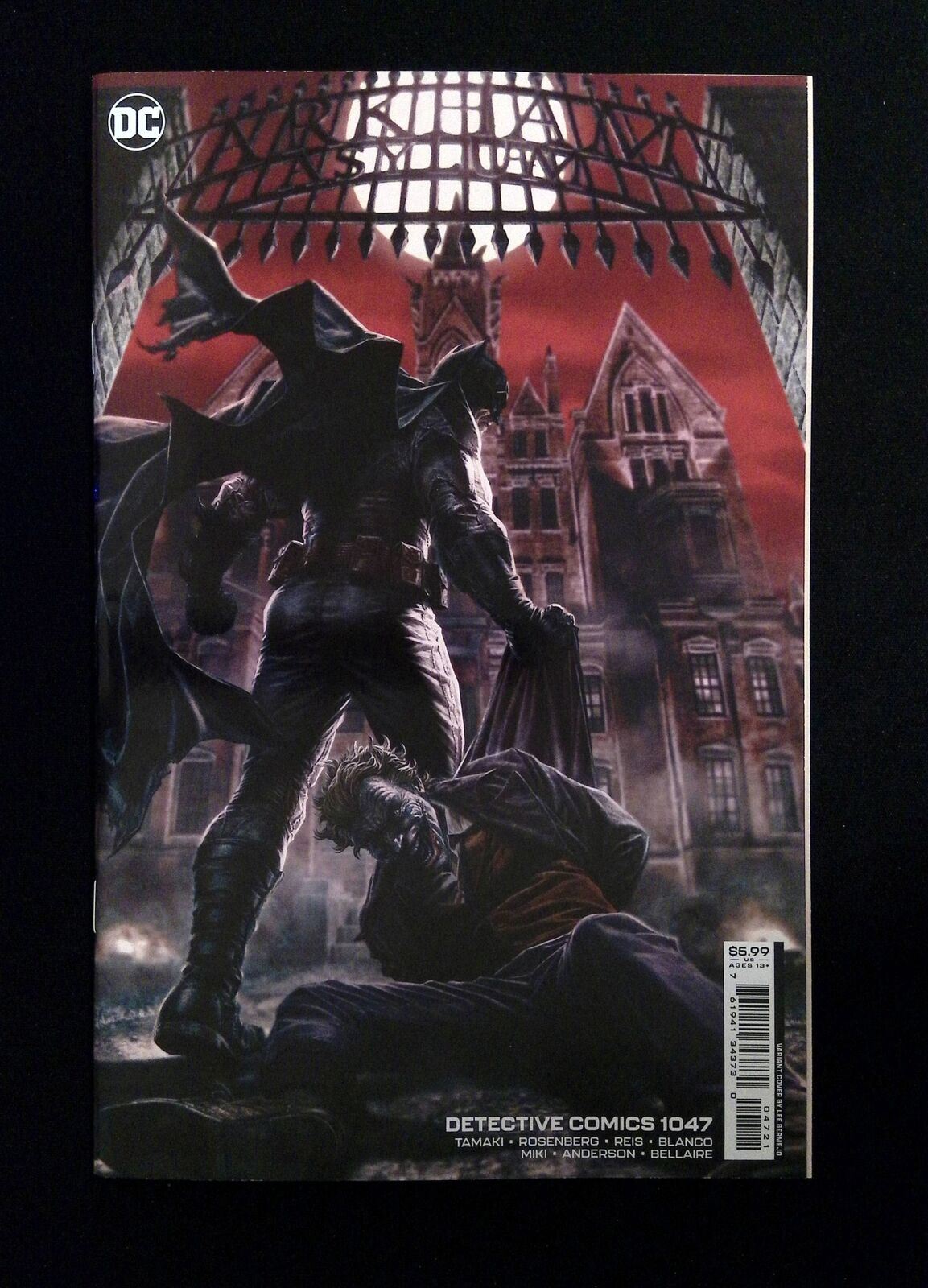 Detective Comics #1047B Dc Comics 2022 Nm+ Bermejo Variant