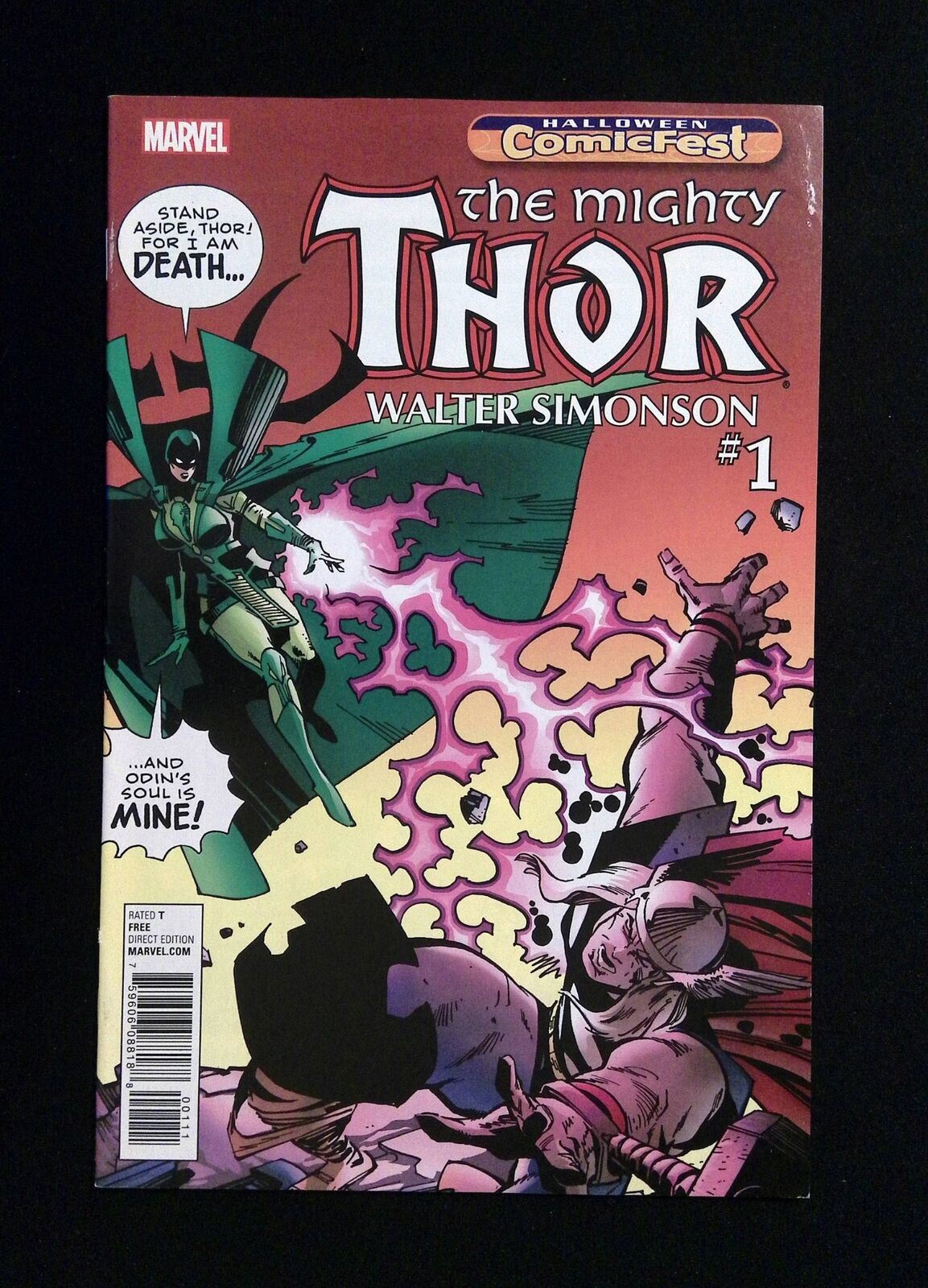Thor By Simonson Halloween Comicfest #1 Marvel Comics 2017 Vf/Nm