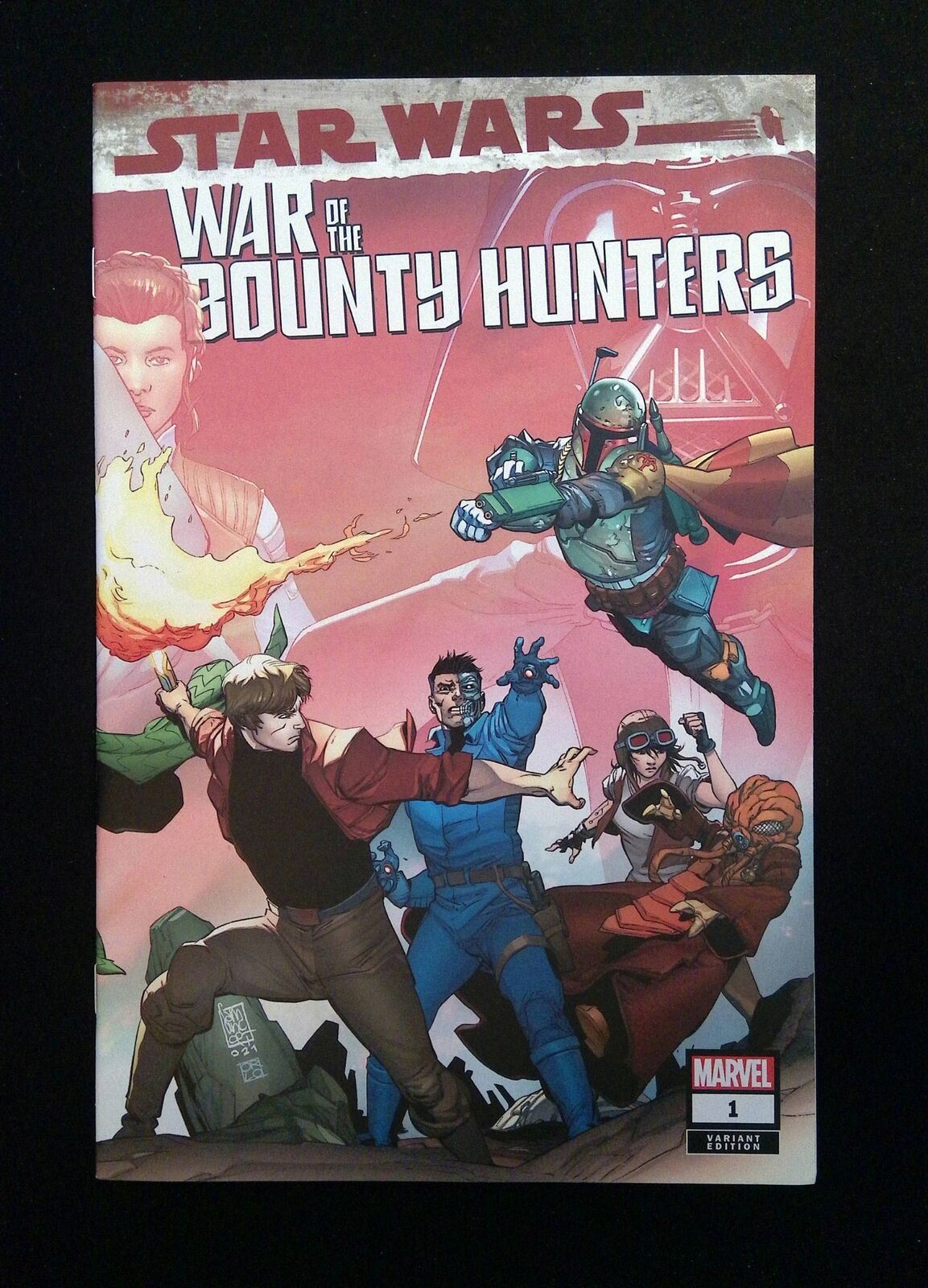 Star Wars War of The Bounty Hunters #1B MARVEL 2021 NM Camuncoli Variant