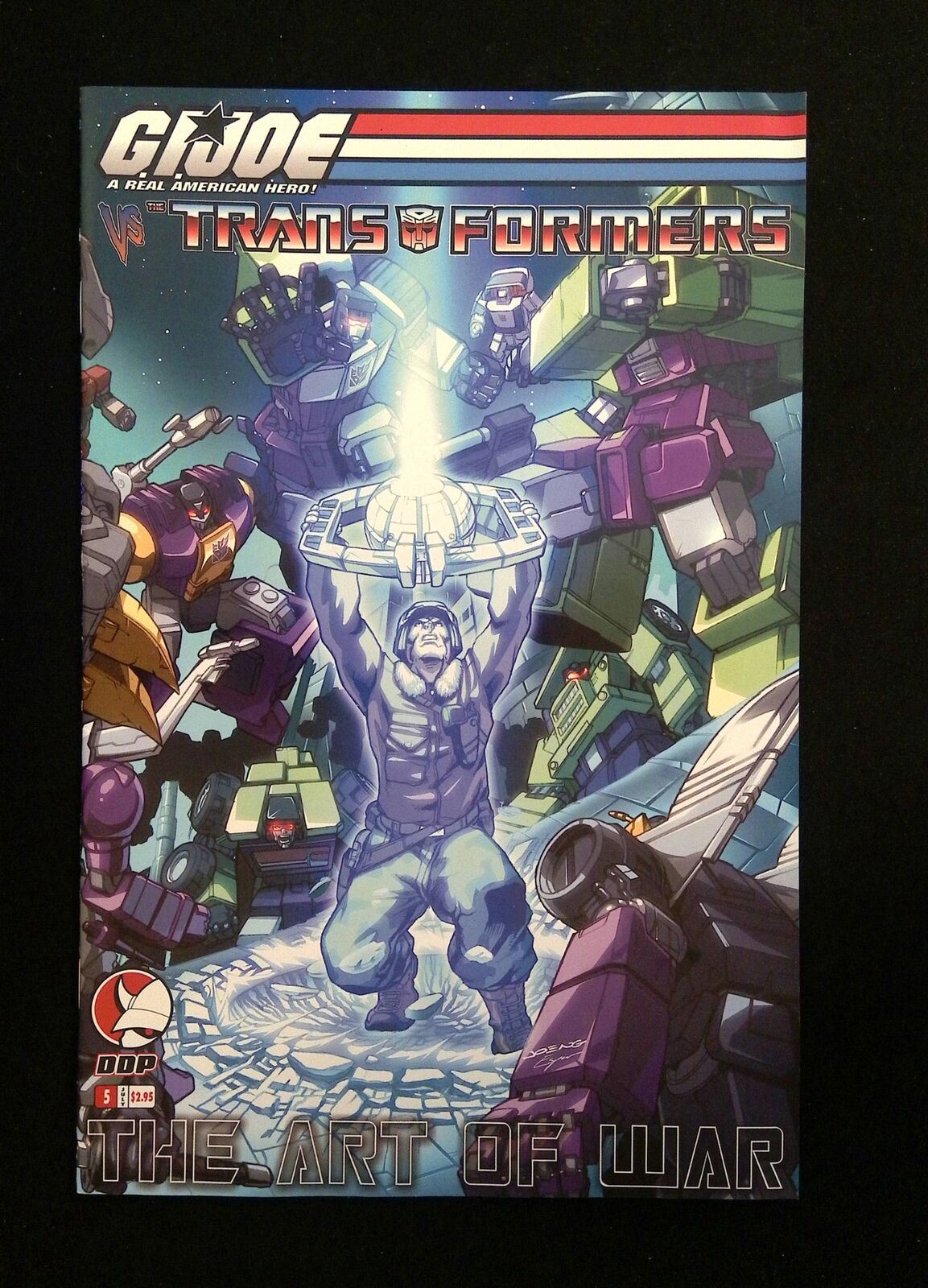 GI Joe vs. Transformers Art of War #5 (3rd Series) Devil's Due Comics 2006 VF/NM