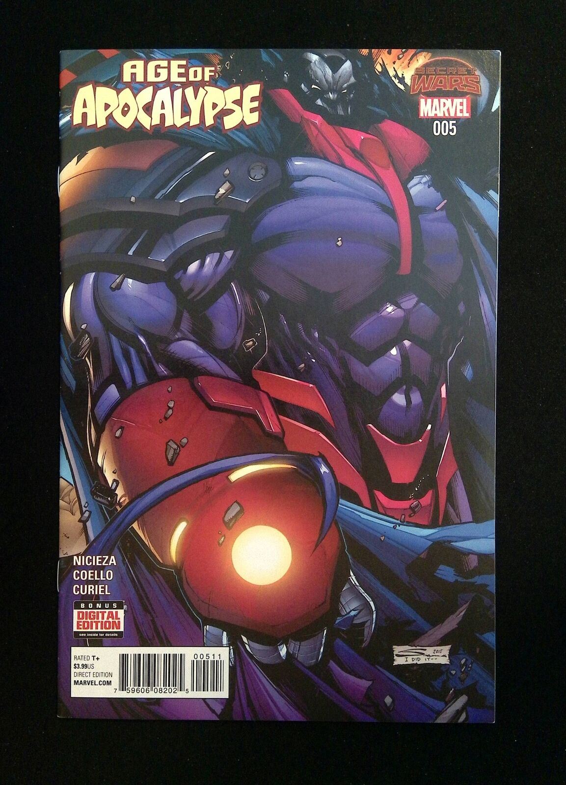 Age Of Apocalypse Secret Wars #5 Marvel Comics 2012 VF/NM