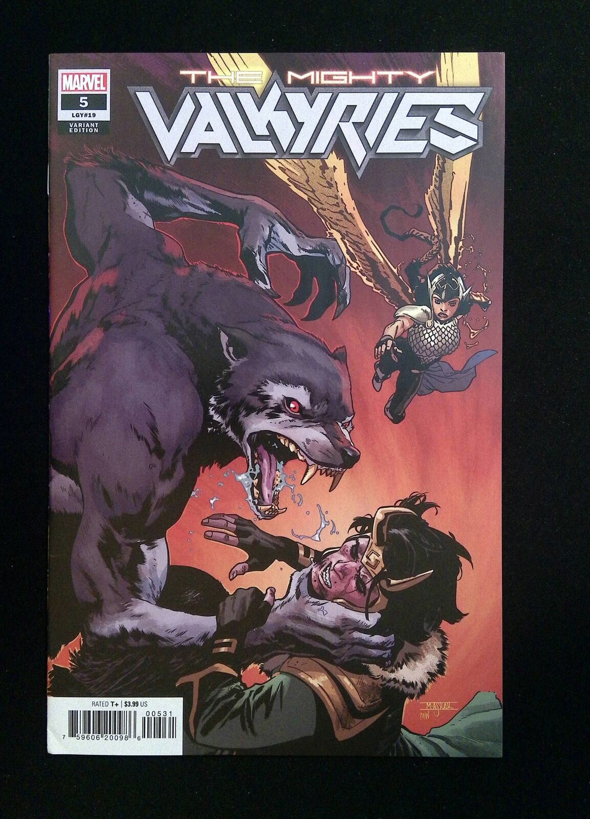 Mighty Valkyries #5C Marvel Comics 2021 VF/NM ASRAR VARIANT