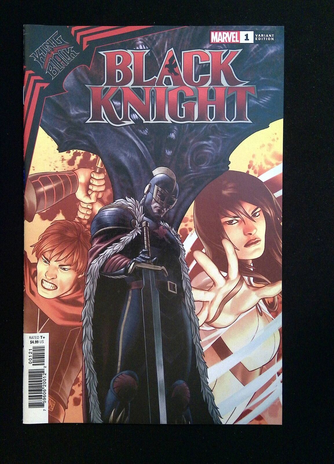 King In Black Black Knight #1B Marvel Comics 2021 VF+ SAIZ VARIANT