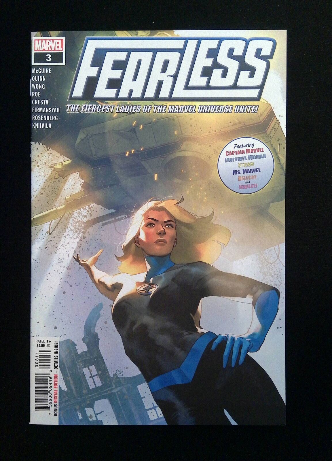 Fearless #3 Marvel Comics 2019 NM-