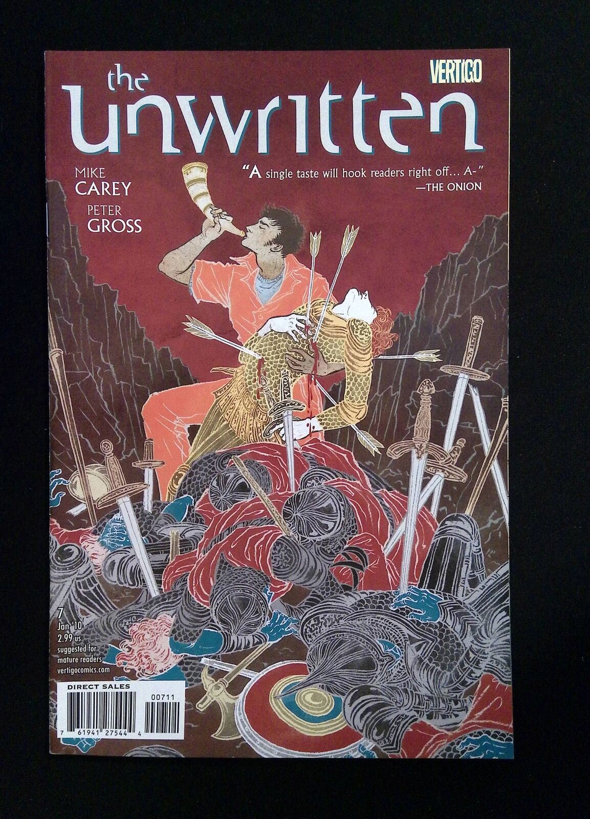 Unwritten #7 DC/Vertigo Comics 2010 NM