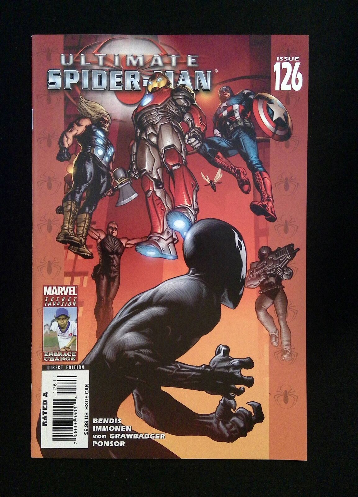 Ultimate Spider-Man #126 MARVEL Comics 2008 NM