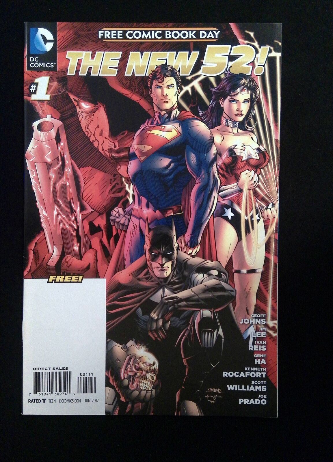 New 52 Fcbd #1 DC Comics 2012 VF/NM