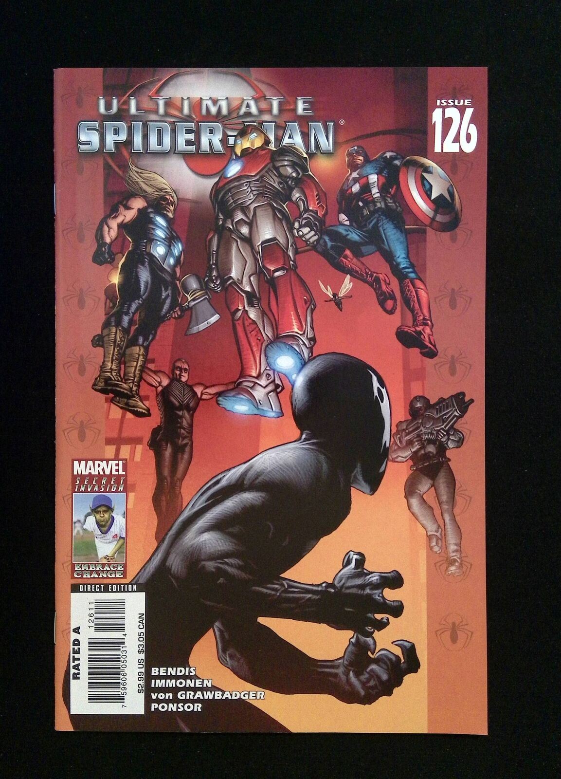 Ultimate Spider-Man #126 MARVEL Comics 2008 NM-