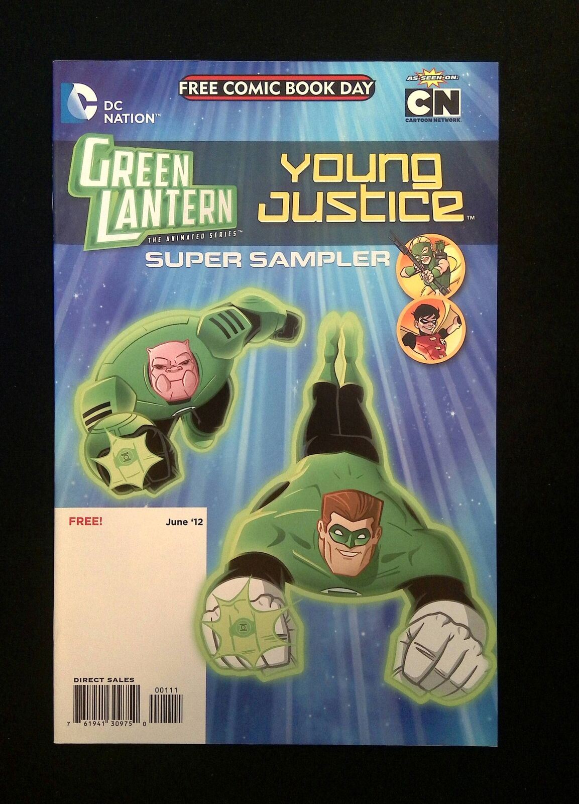 Green Lantern/Young Justice Super Sampler Fcbd #1 DC Comics 2012 NM-