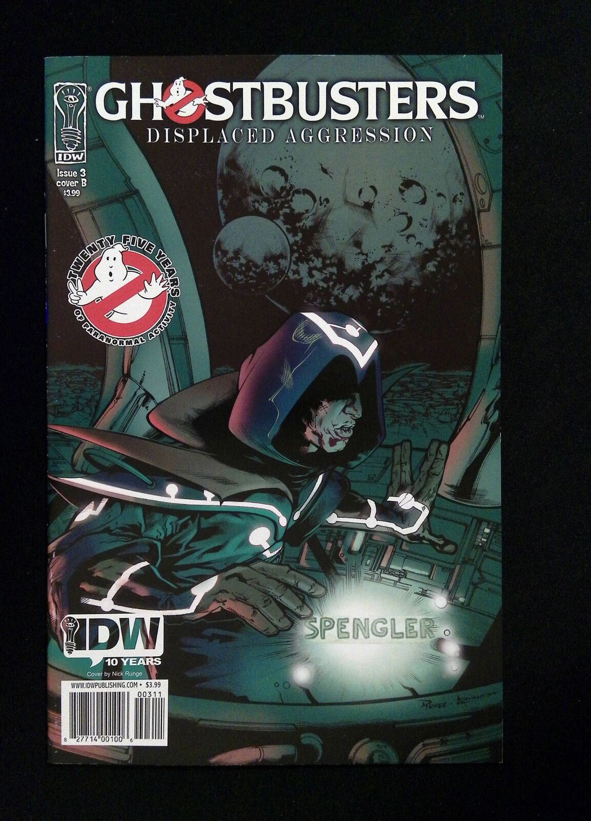 Ghostbusters Displaced Aggression #3B Idw Comics 2009 NM Runge Variant