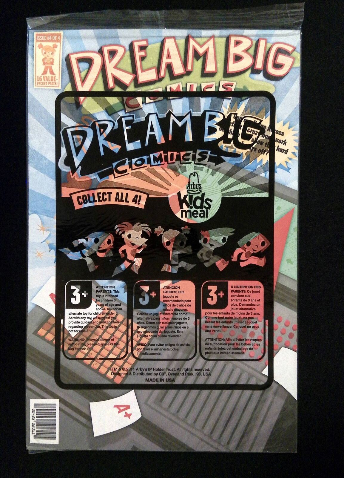 Dream Big #4 Arbys Comics 2011 NM