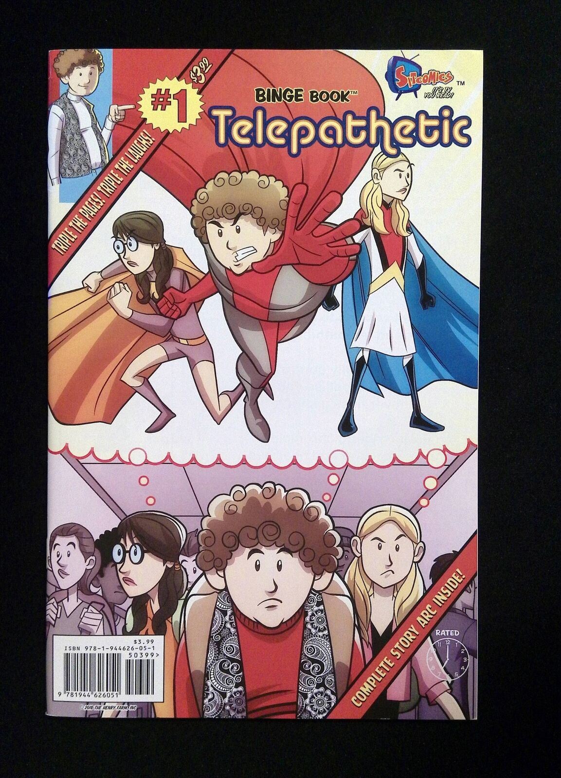 Telepathetic #1 Sitcomics Comics 2018 NM