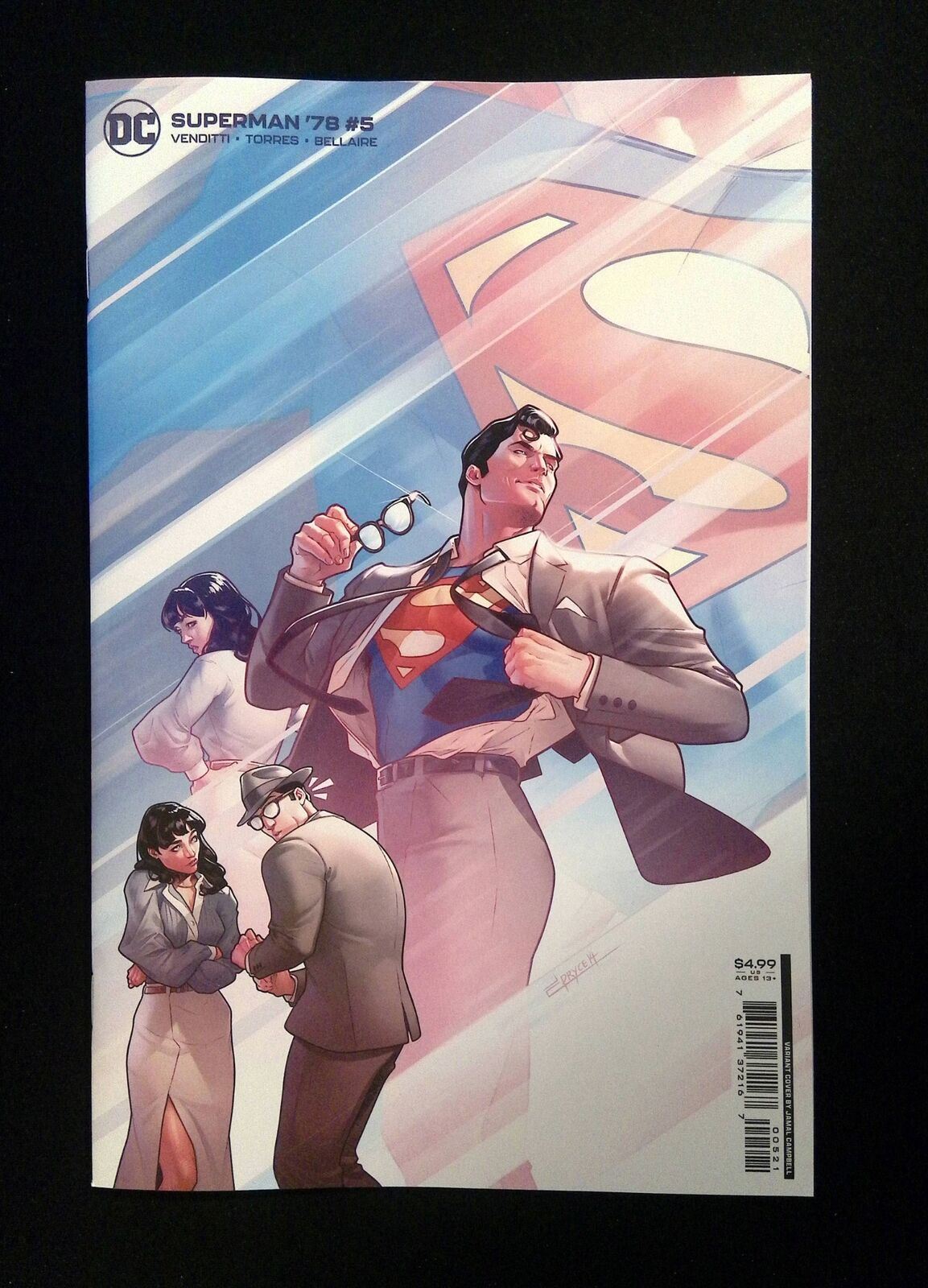 Superman 78 #5B DC Comics 2022 NM+ CAMPBELL VARIANT