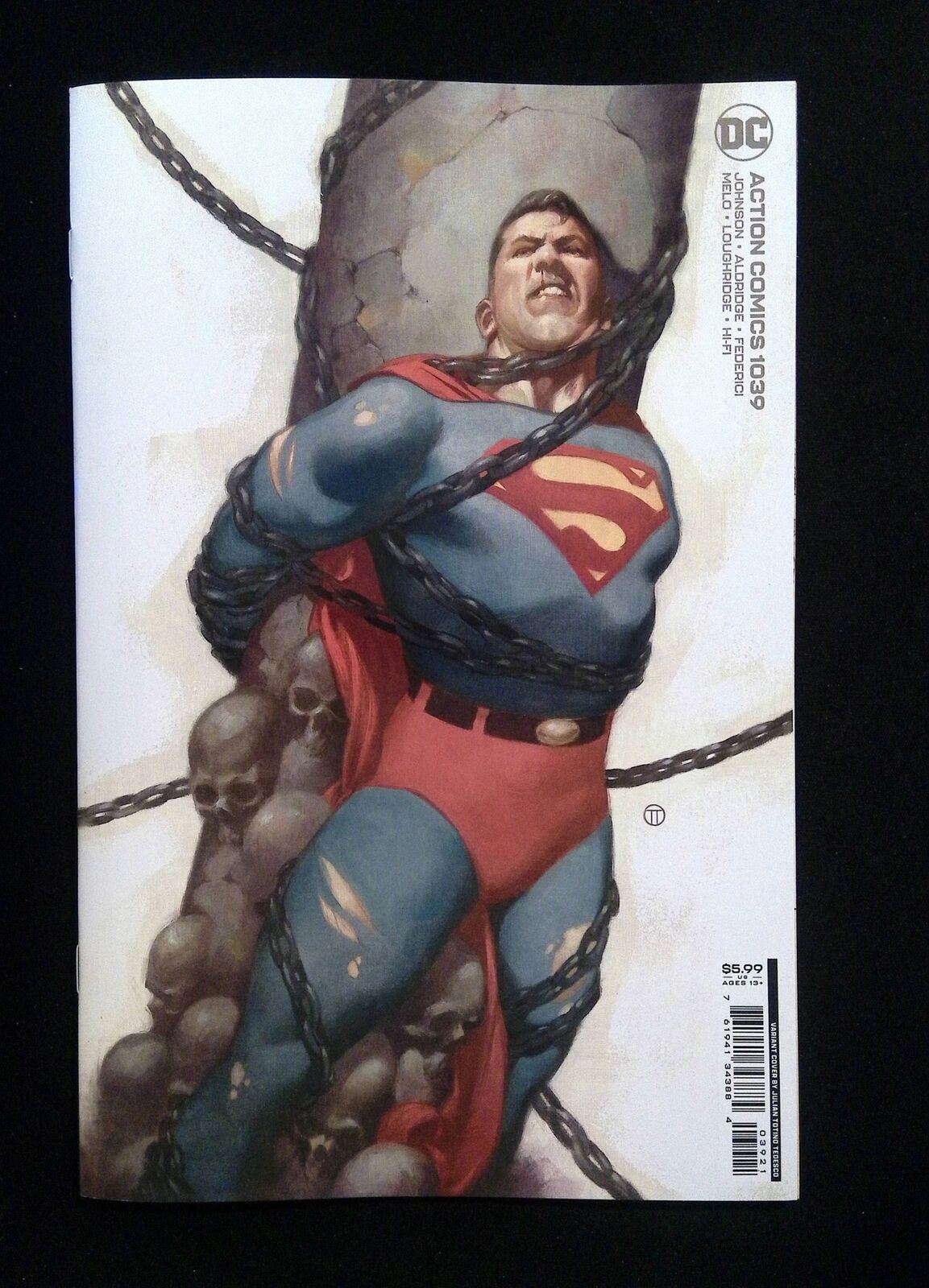 Action Comics #1039B (3RD SERIES) DC Comics 2022 NM+ TEDESCO VARIANT