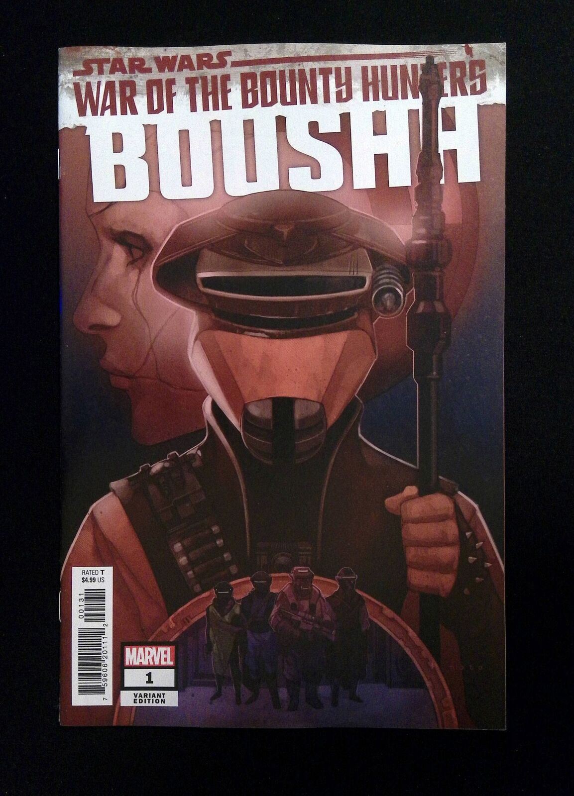 Star Wars War Bounty Hunters Boushh #1C MARVEL Comics 2021 VF/NM NOTO VARIANT