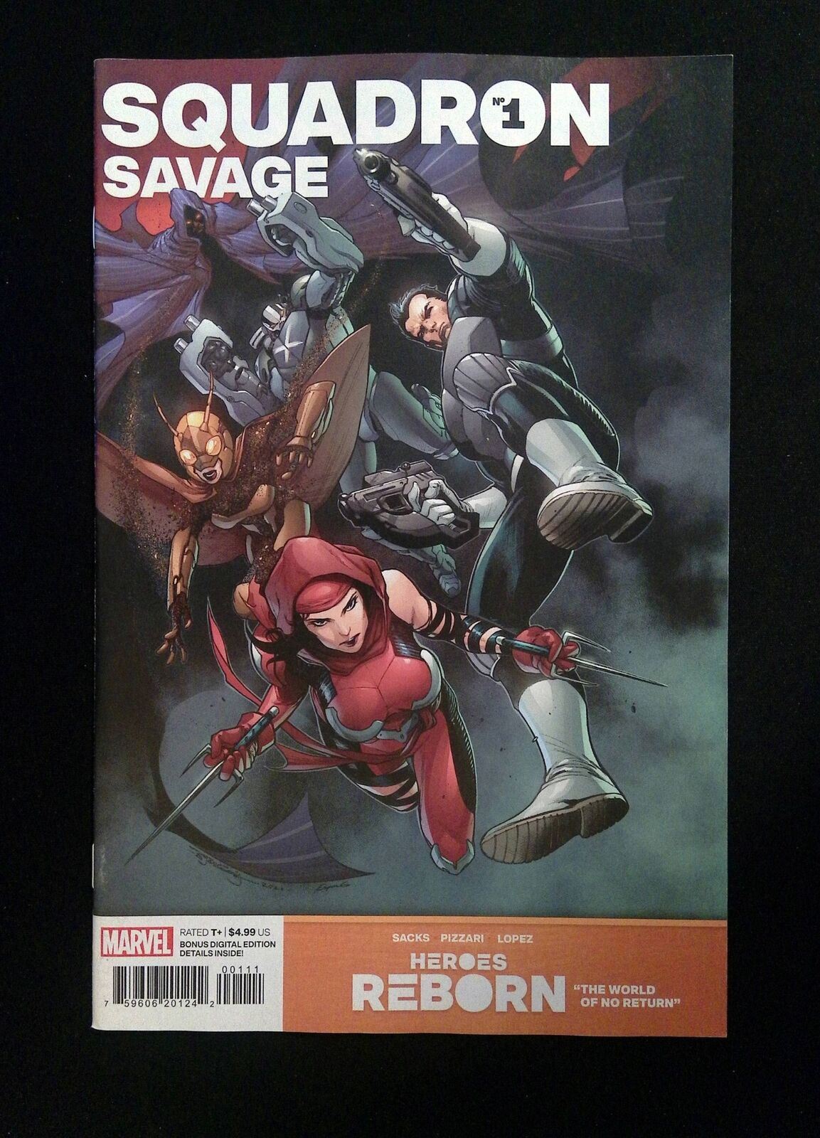 Heroes Reborn Squadron Savage #1 MARVEL Comics 2021 VF+