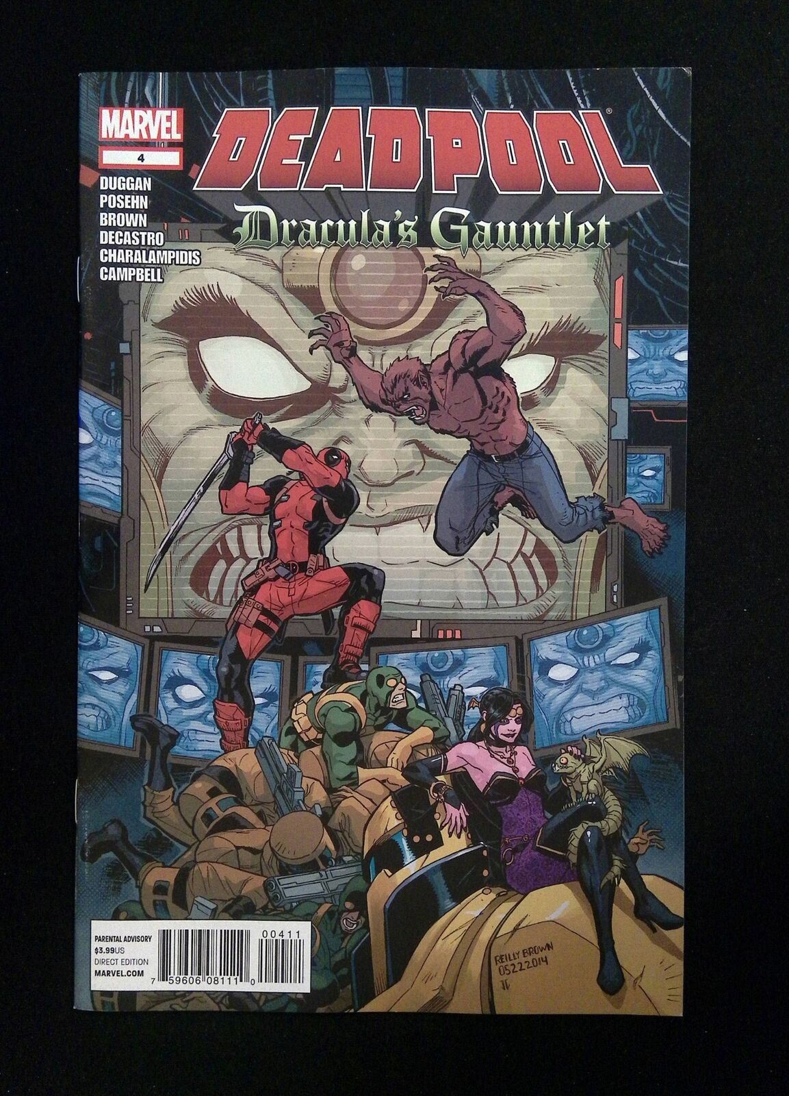 Deadpool Dracula's Gauntlet #4 MARVEL Comics 2014 VF/NM