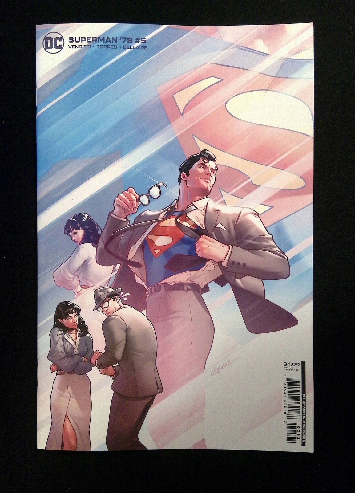 Superman 78 #5B DC Comics 2022 NM- CAMPBELL VARIANT