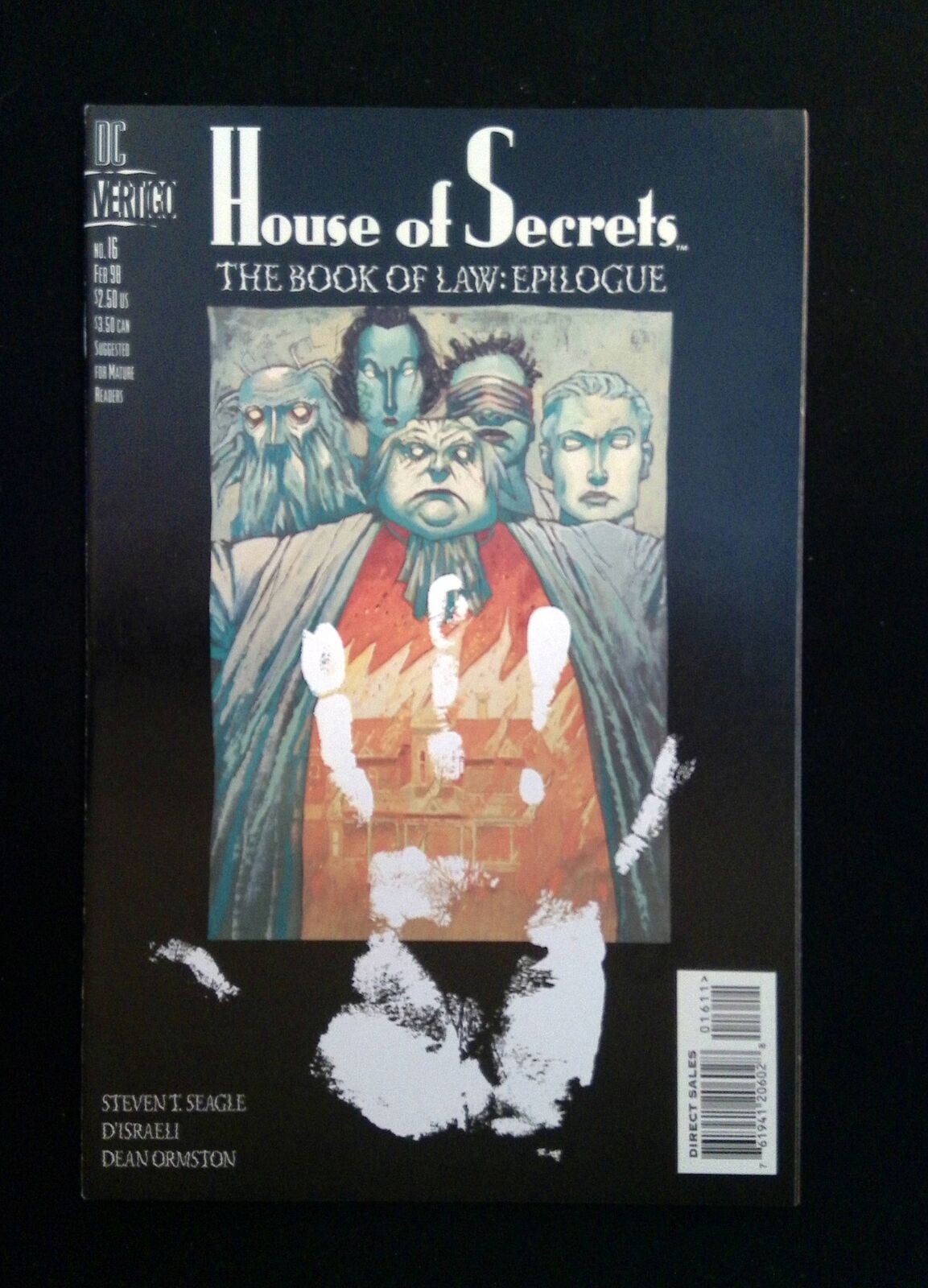 House Of Secrets #16 (2nd Series) DC/VERTIGO Comics 1998 VF/NM