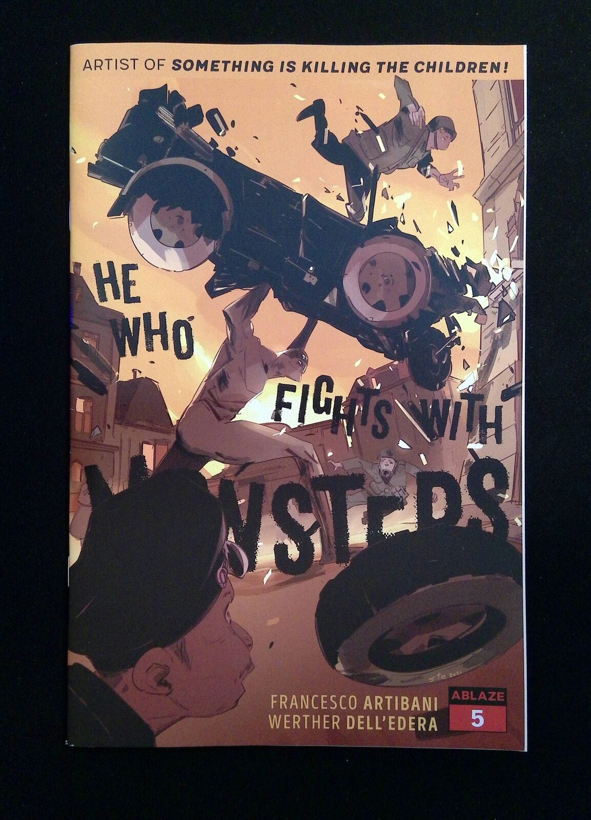 He Who Fights With Monsters #5B Ablaze Comics 2022 VF/NM SIMEONE VARIANT