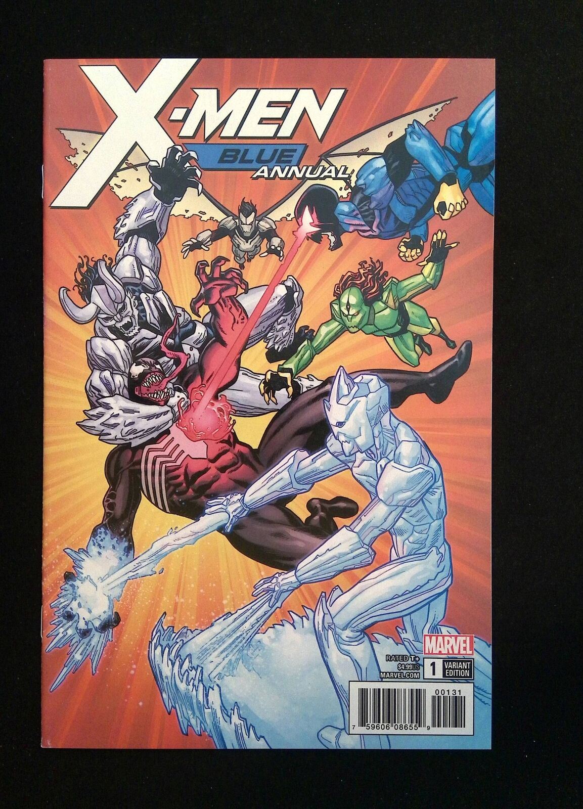 X-Men Blue Annual #1D Marvel Comics 2018 NM- HAWTHORNE VARIANT